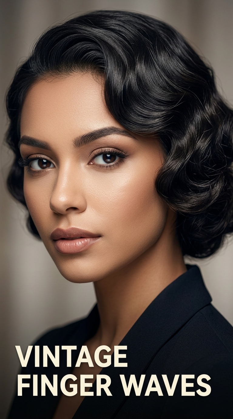 Vintage Finger Waves
