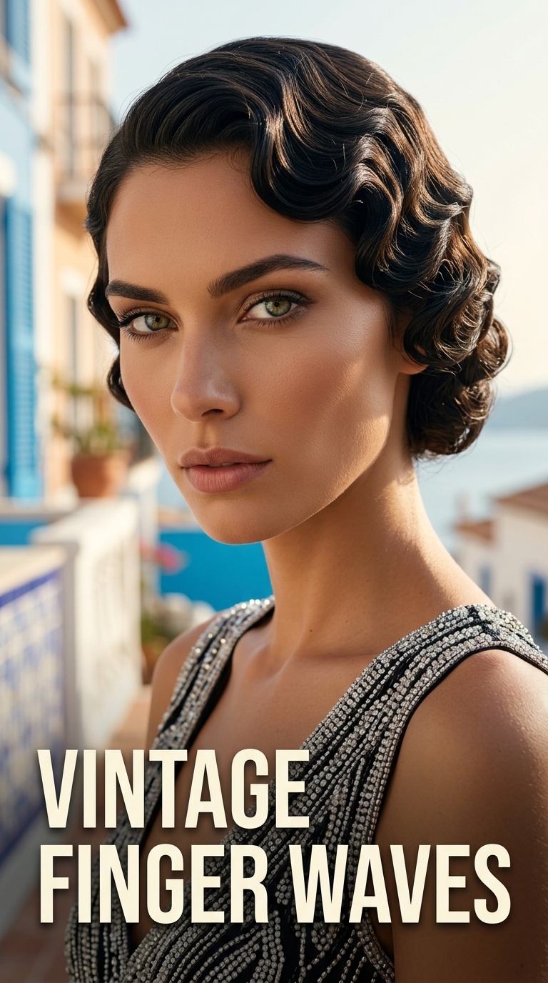 Vintage Finger Waves