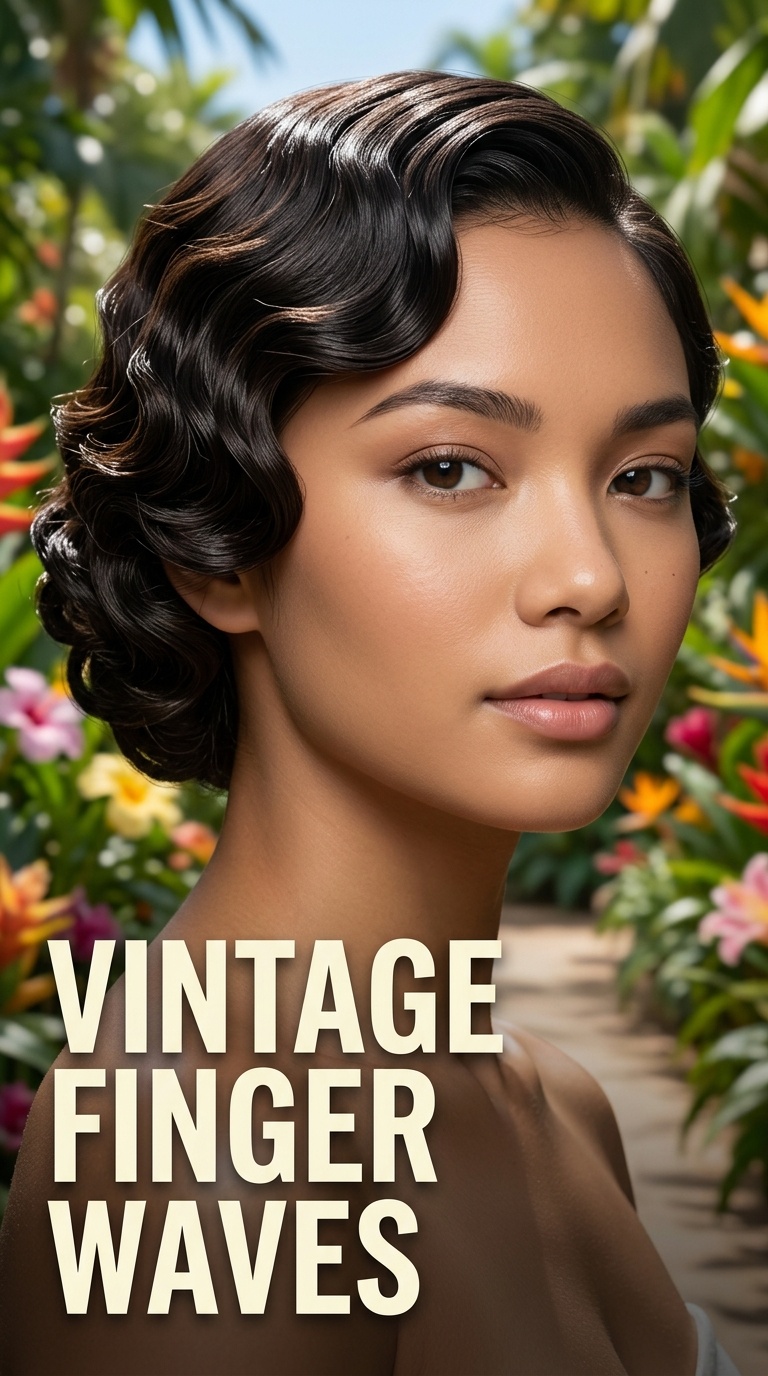 Vintage Finger Waves