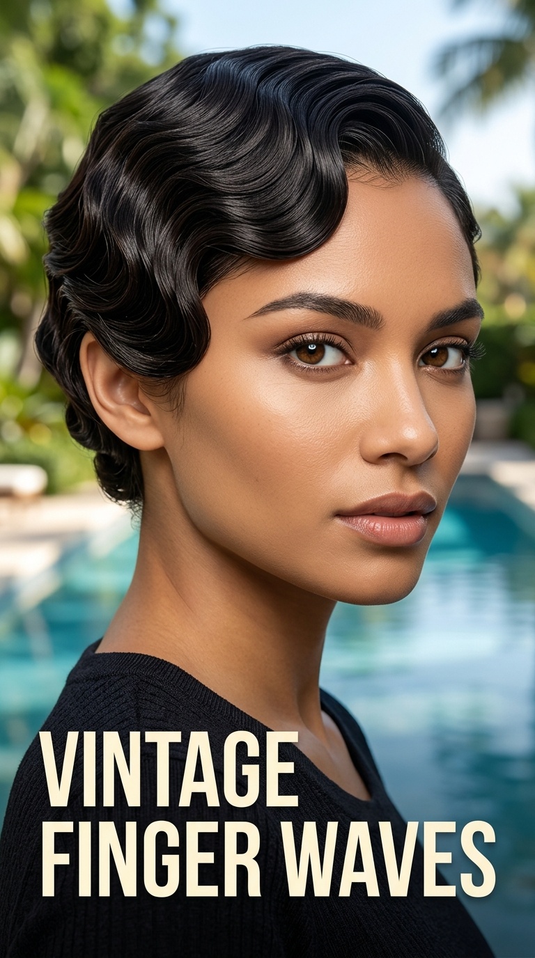 Vintage Finger Waves