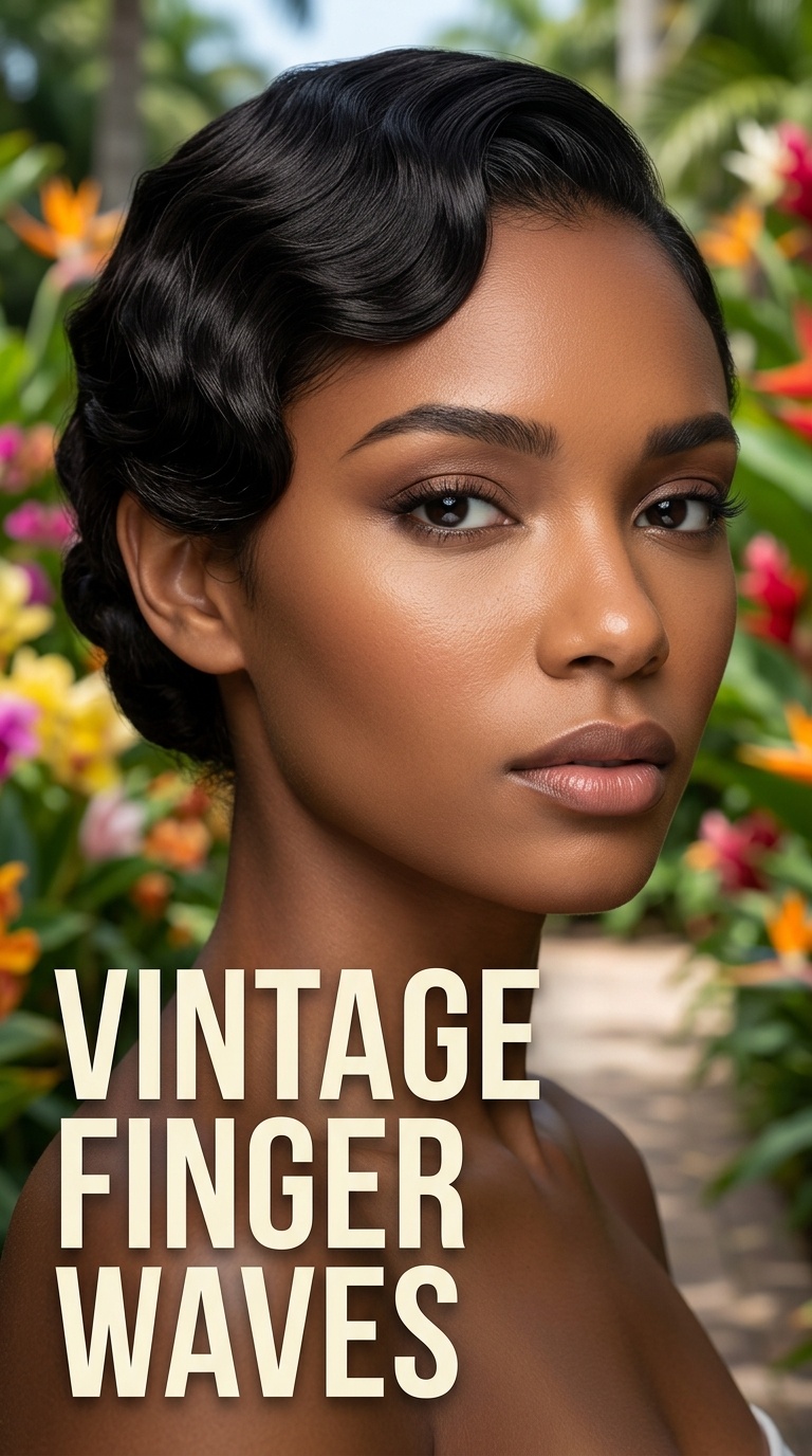 Vintage Finger Waves