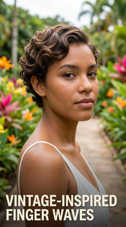 Vintage-Inspired Finger Waves