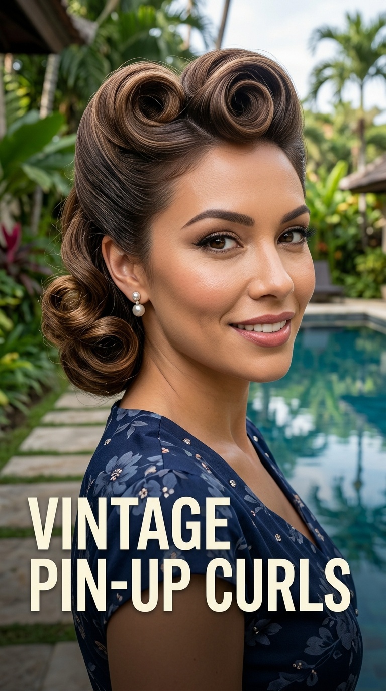 Vintage Pin-Up Curls