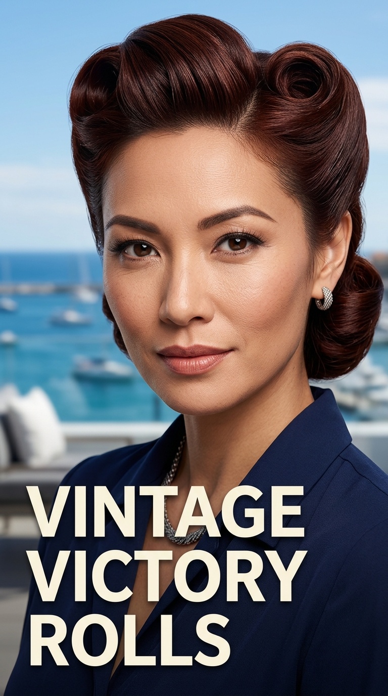 Vintage Victory Rolls