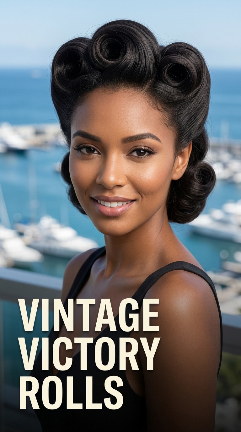 Vintage Victory Rolls