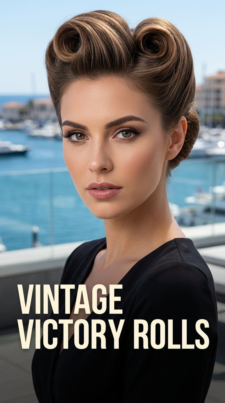 Vintage Victory Rolls