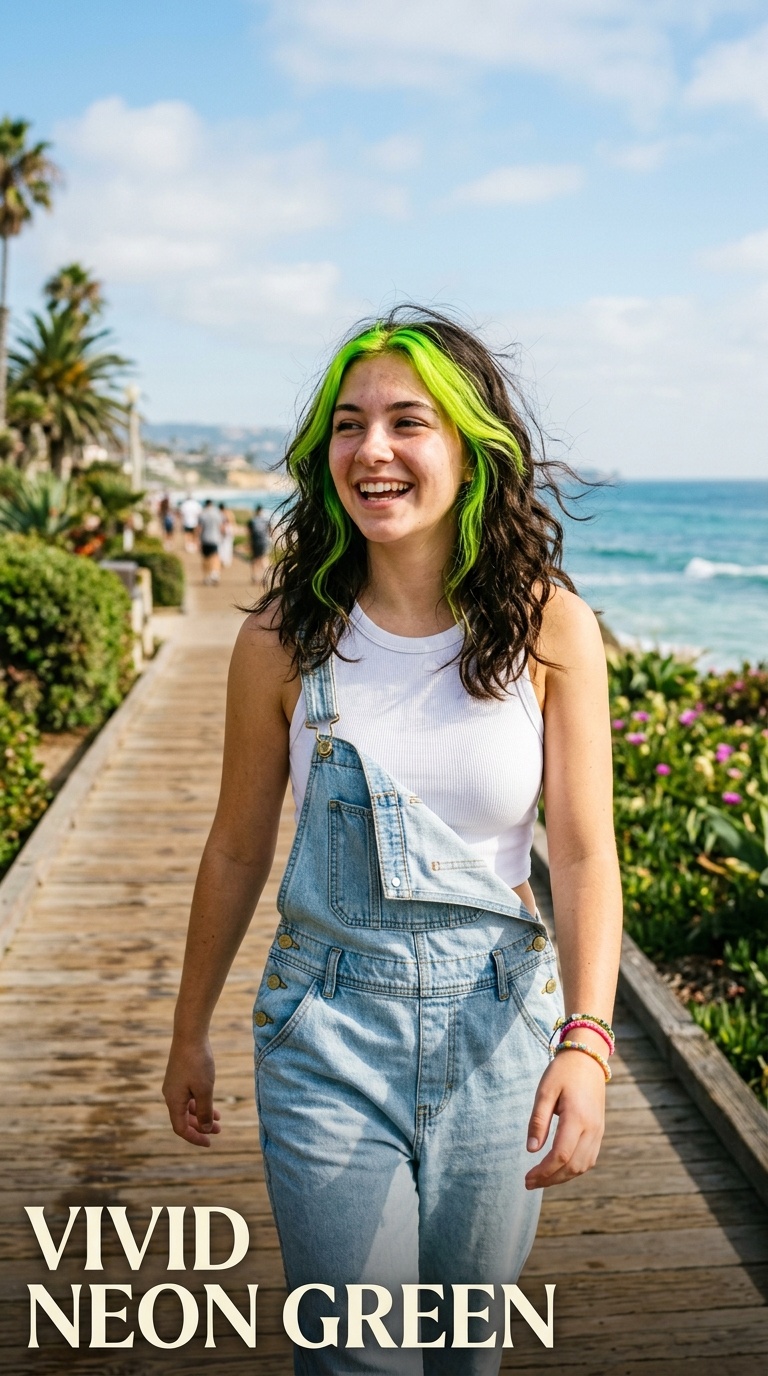 Vivid Neon Green