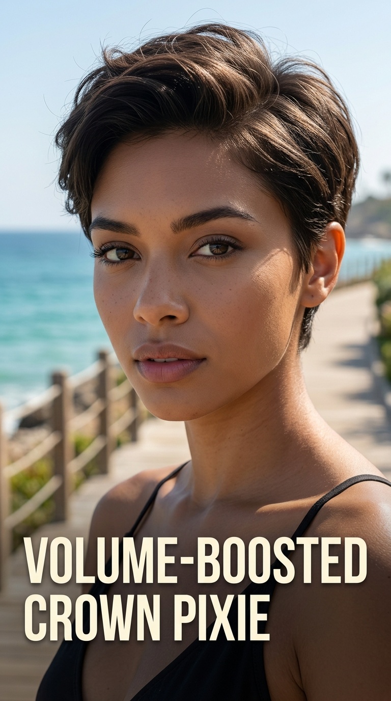 Volume-Boosted Crown Pixie