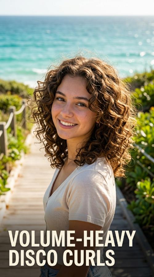 Volume-Heavy Disco Curls