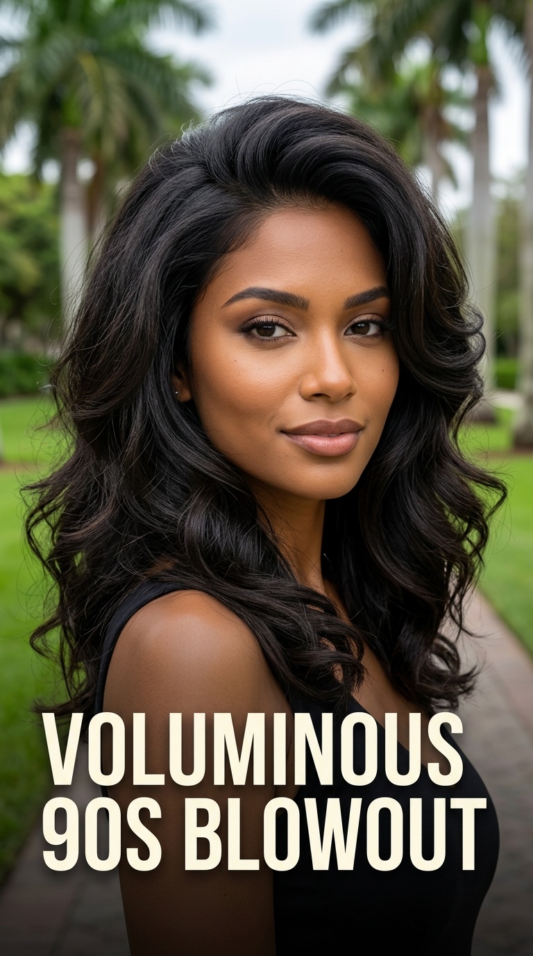 Voluminous 90s Blowout