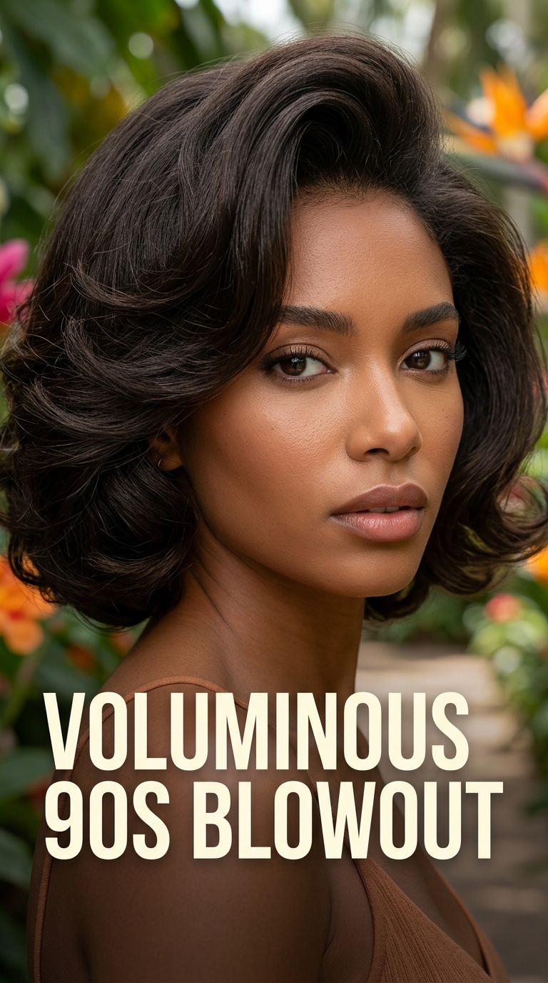 Voluminous 90s Blowout
