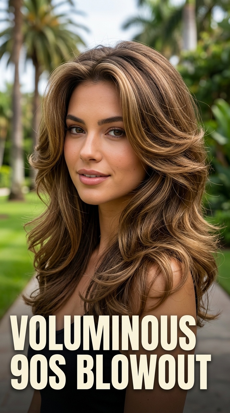 Voluminous 90s Blowout