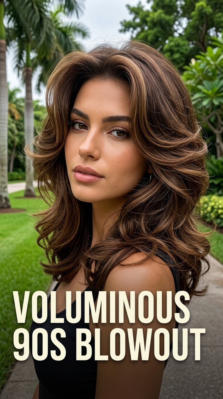 Voluminous 90s Blowout
