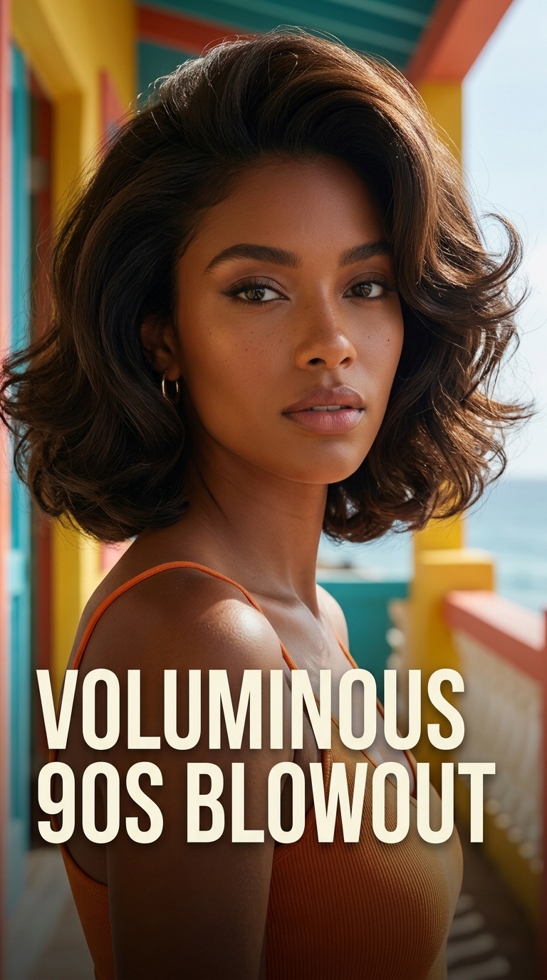 Voluminous 90s Blowout