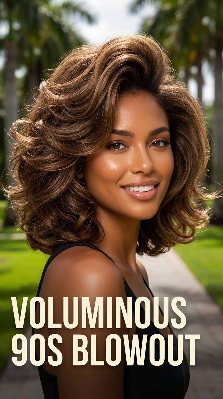 Voluminous 90s Blowout