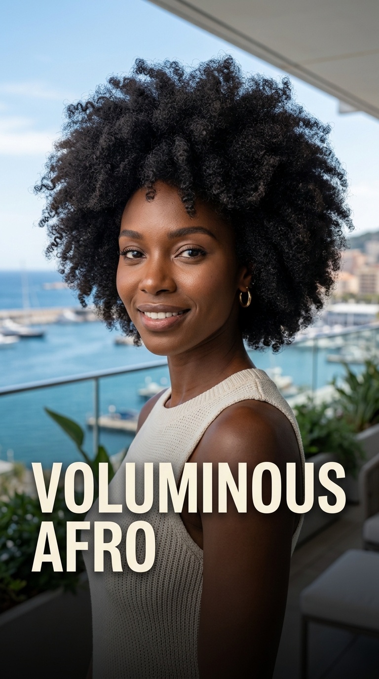 Voluminous Afro