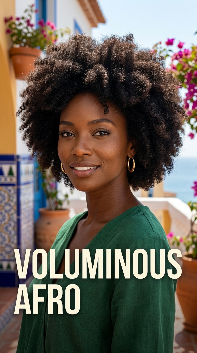Voluminous Afro
