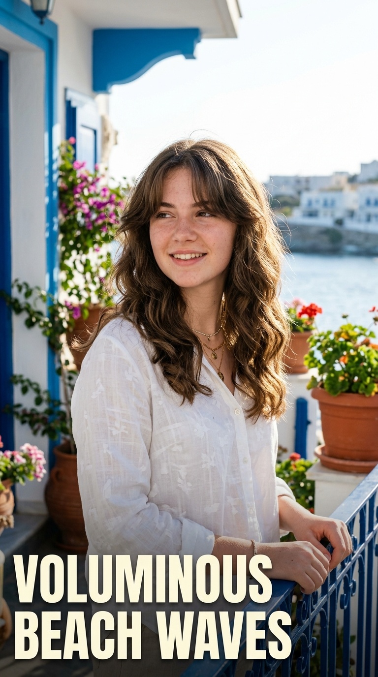 Voluminous Beach Waves