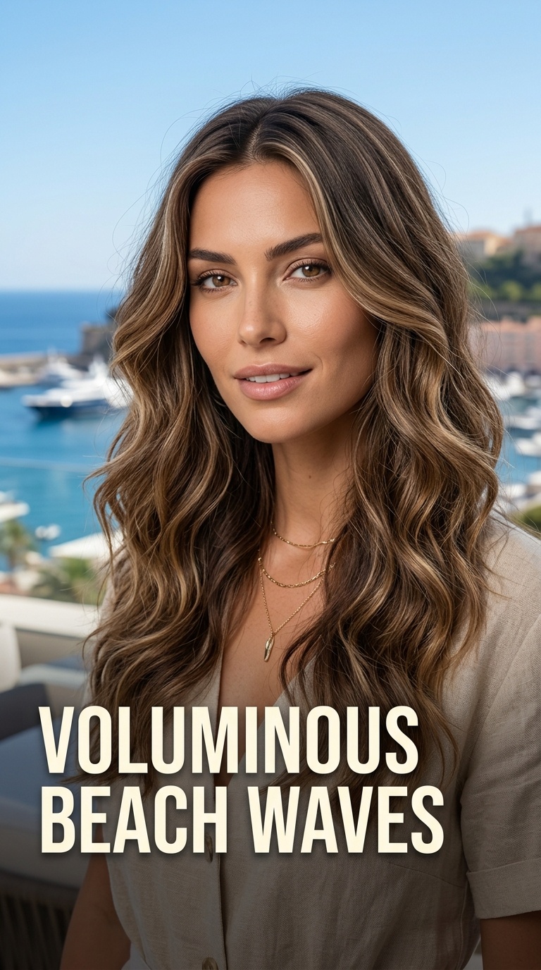 Voluminous Beach Waves