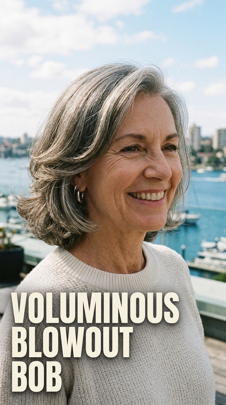 Voluminous Blowout Bob