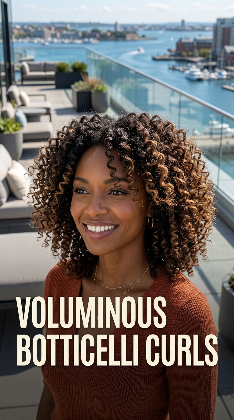 Voluminous Botticelli Curls