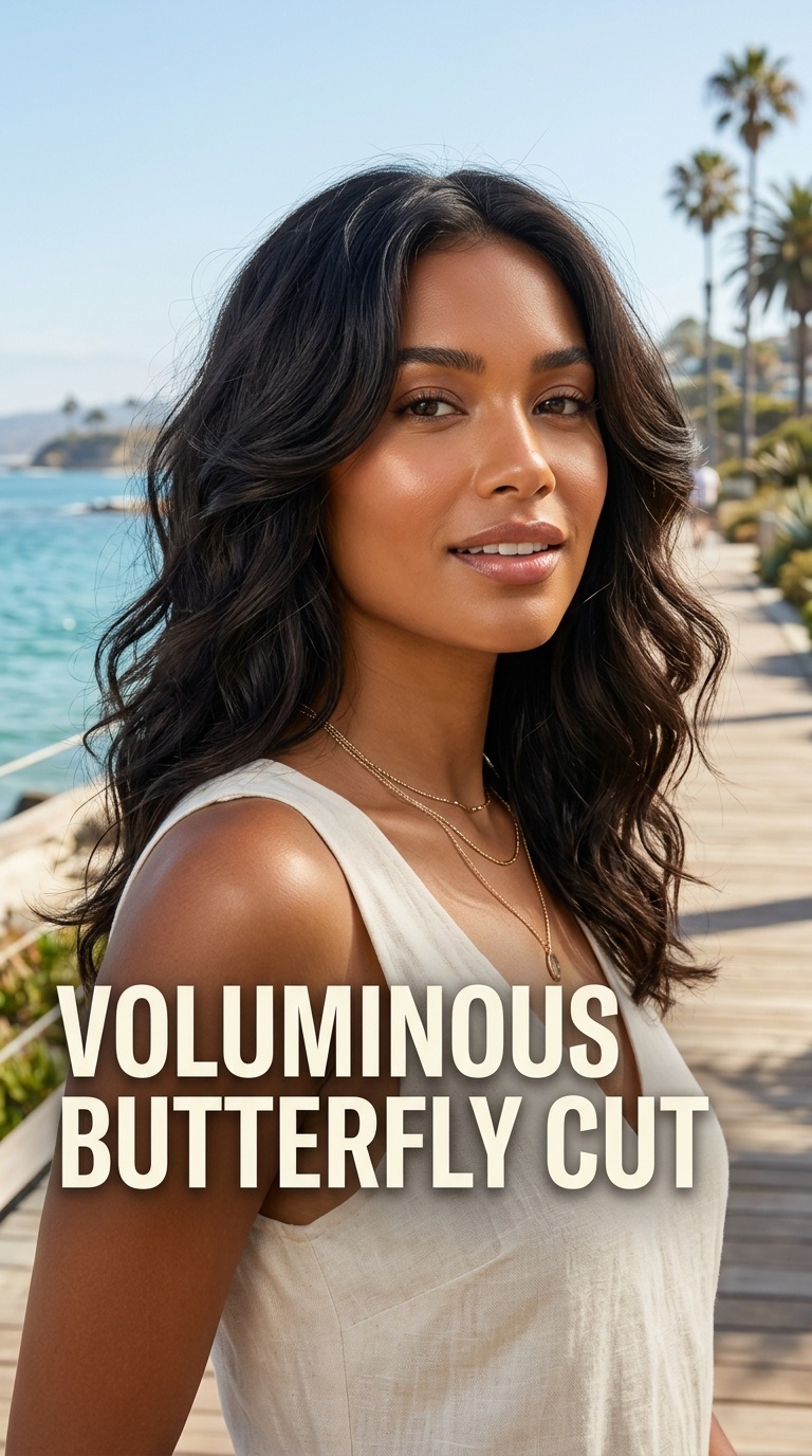 Voluminous Butterfly Cut