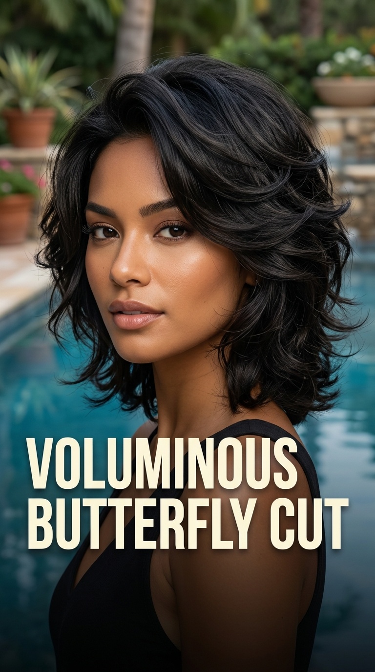 Voluminous Butterfly Cut