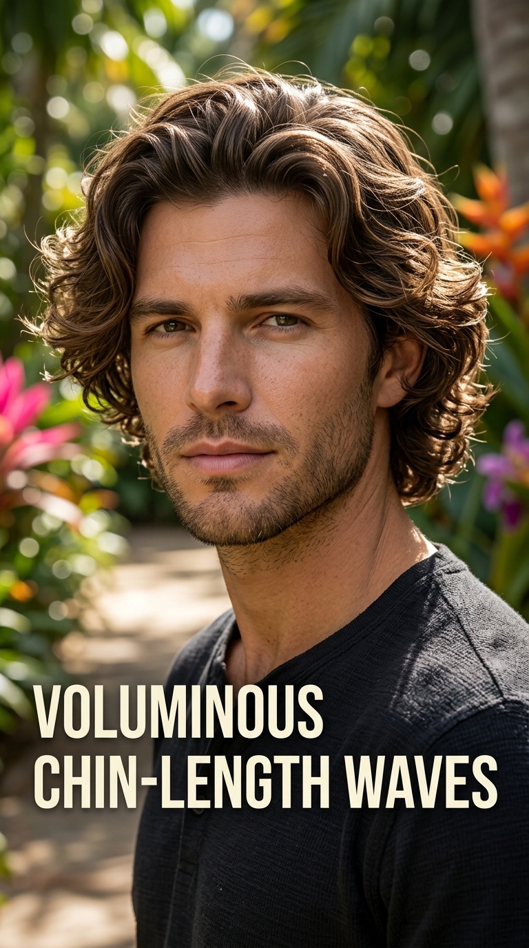 Voluminous Chin-Length Waves