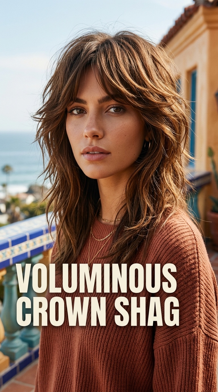 Voluminous Crown Shag