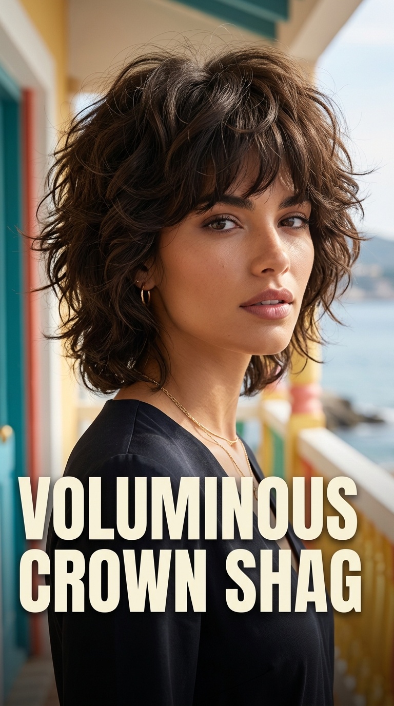 Voluminous Crown Shag