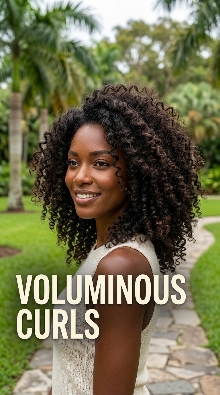 Voluminous Curls