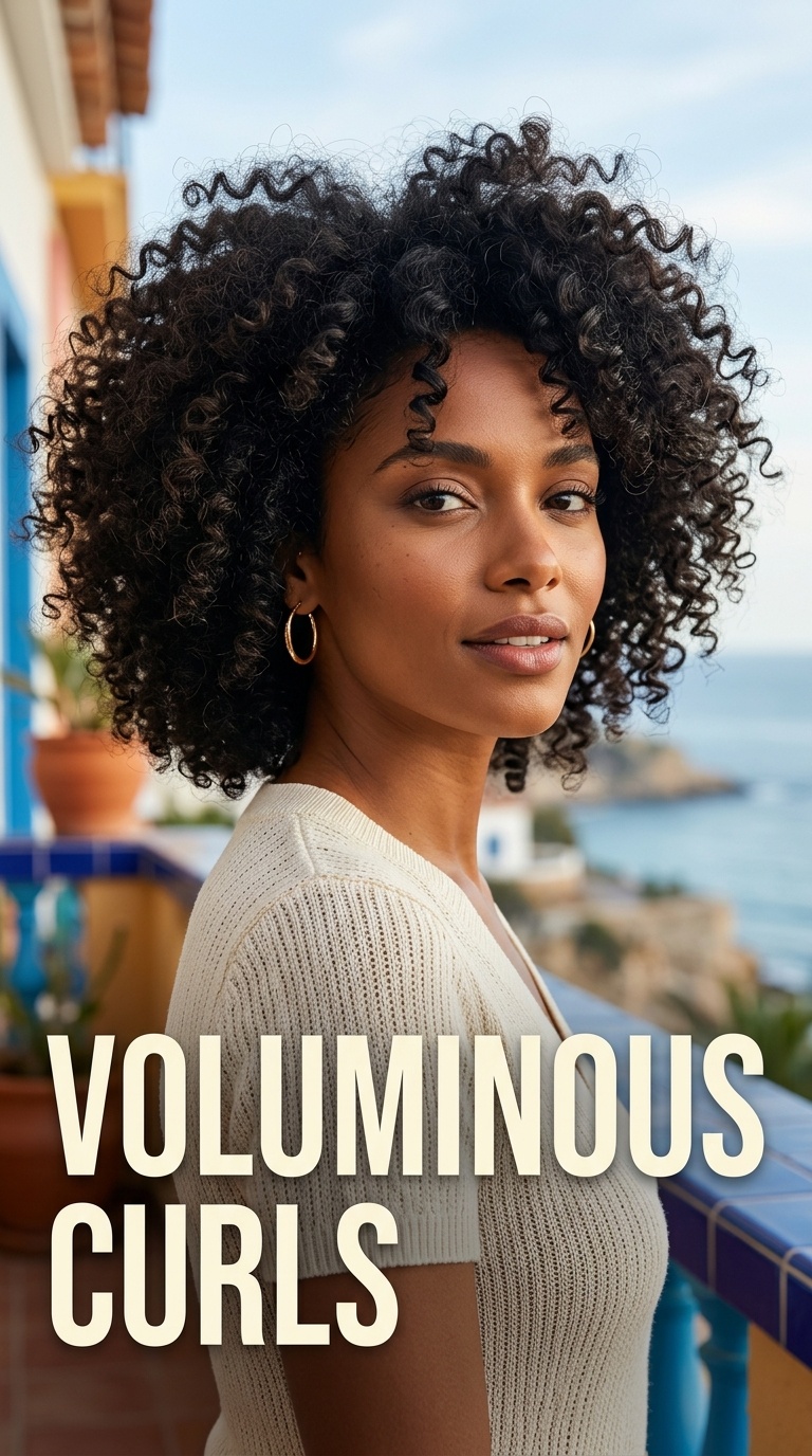 Voluminous Curls