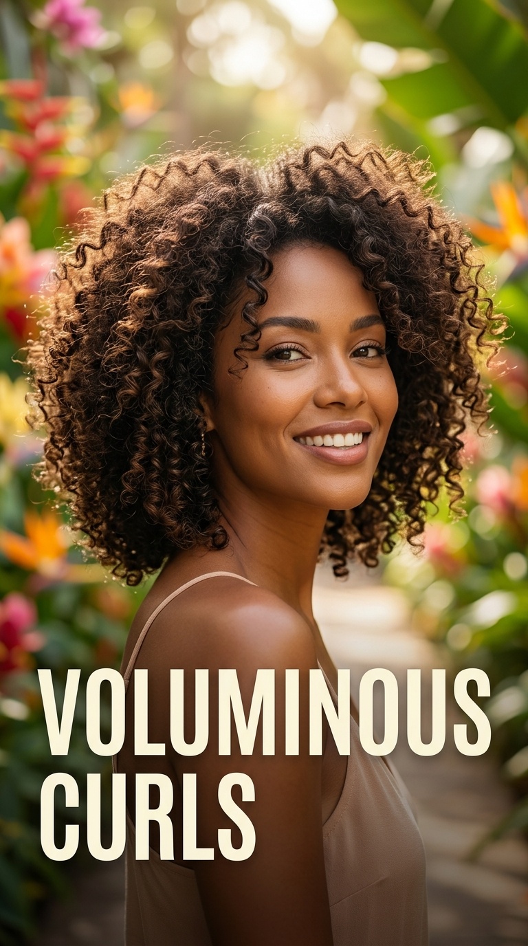 Voluminous Curls