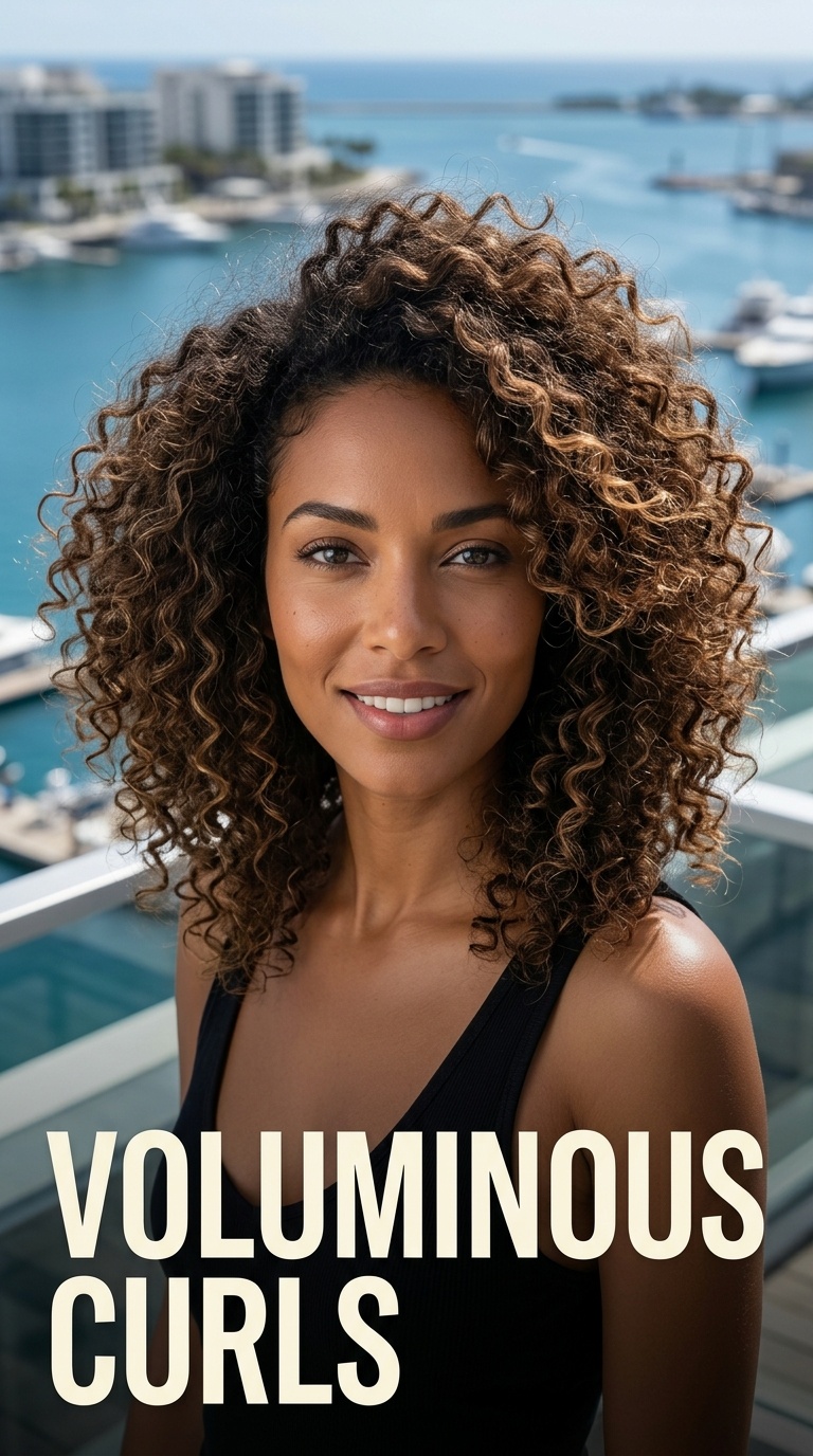Voluminous Curls