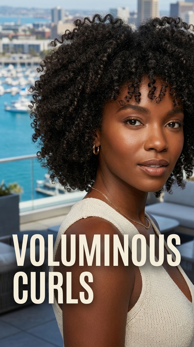 Voluminous Curls