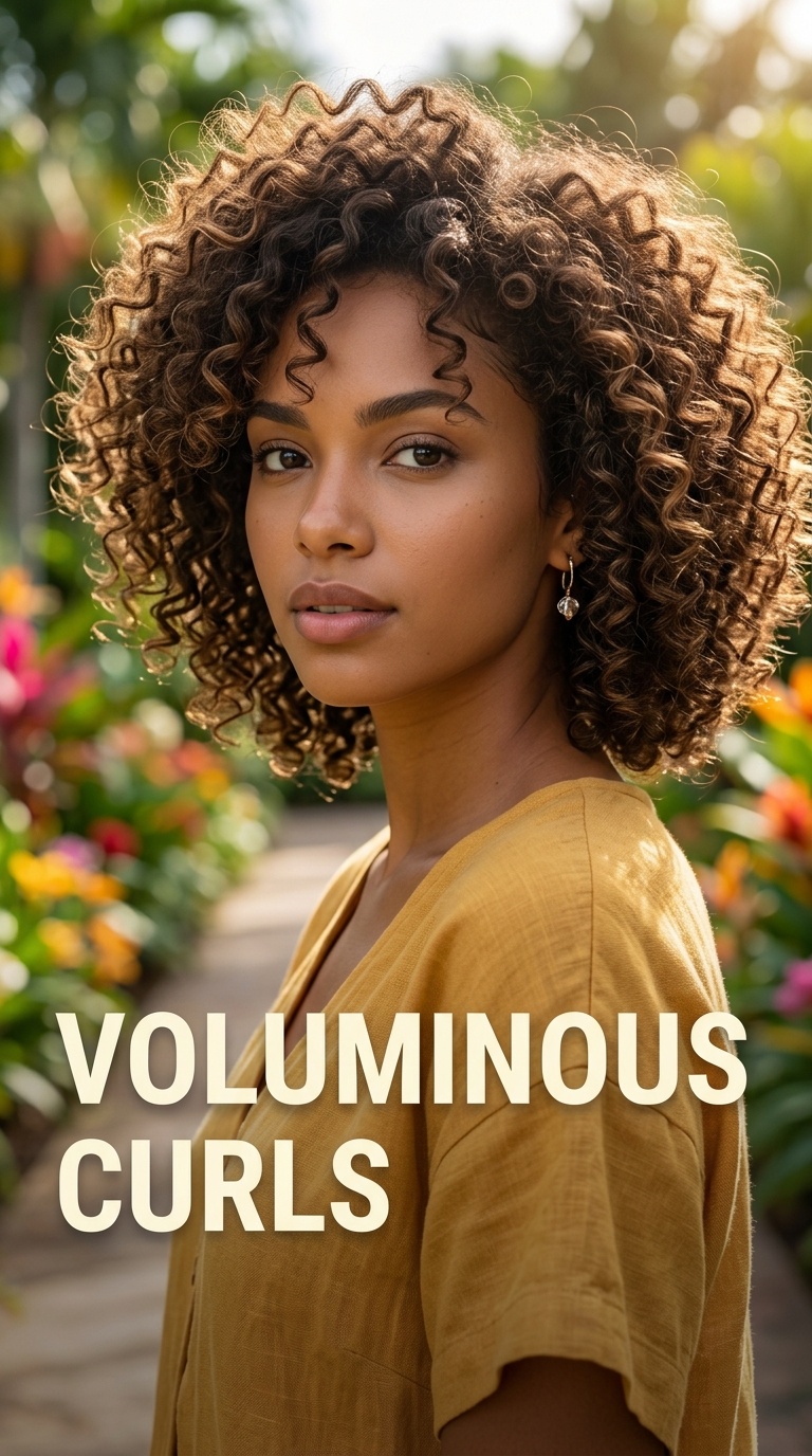 Voluminous Curls