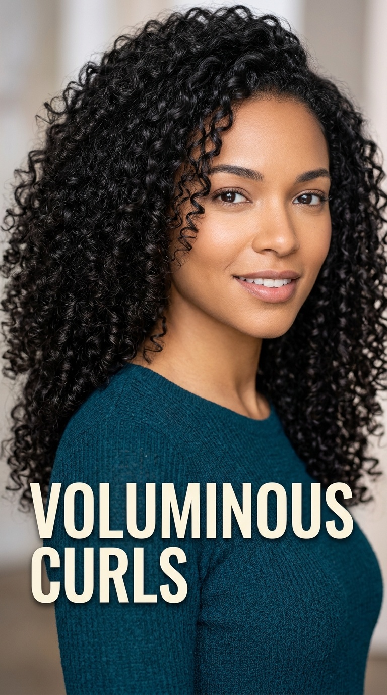 Voluminous Curls