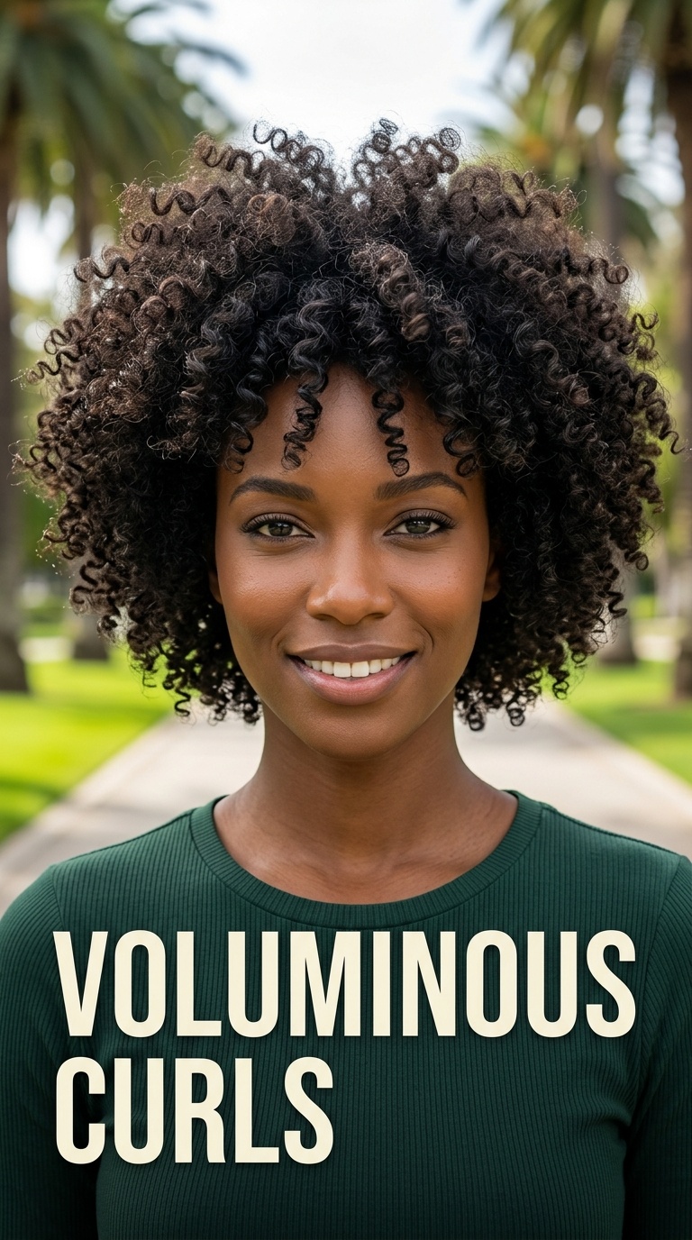 Voluminous Curls