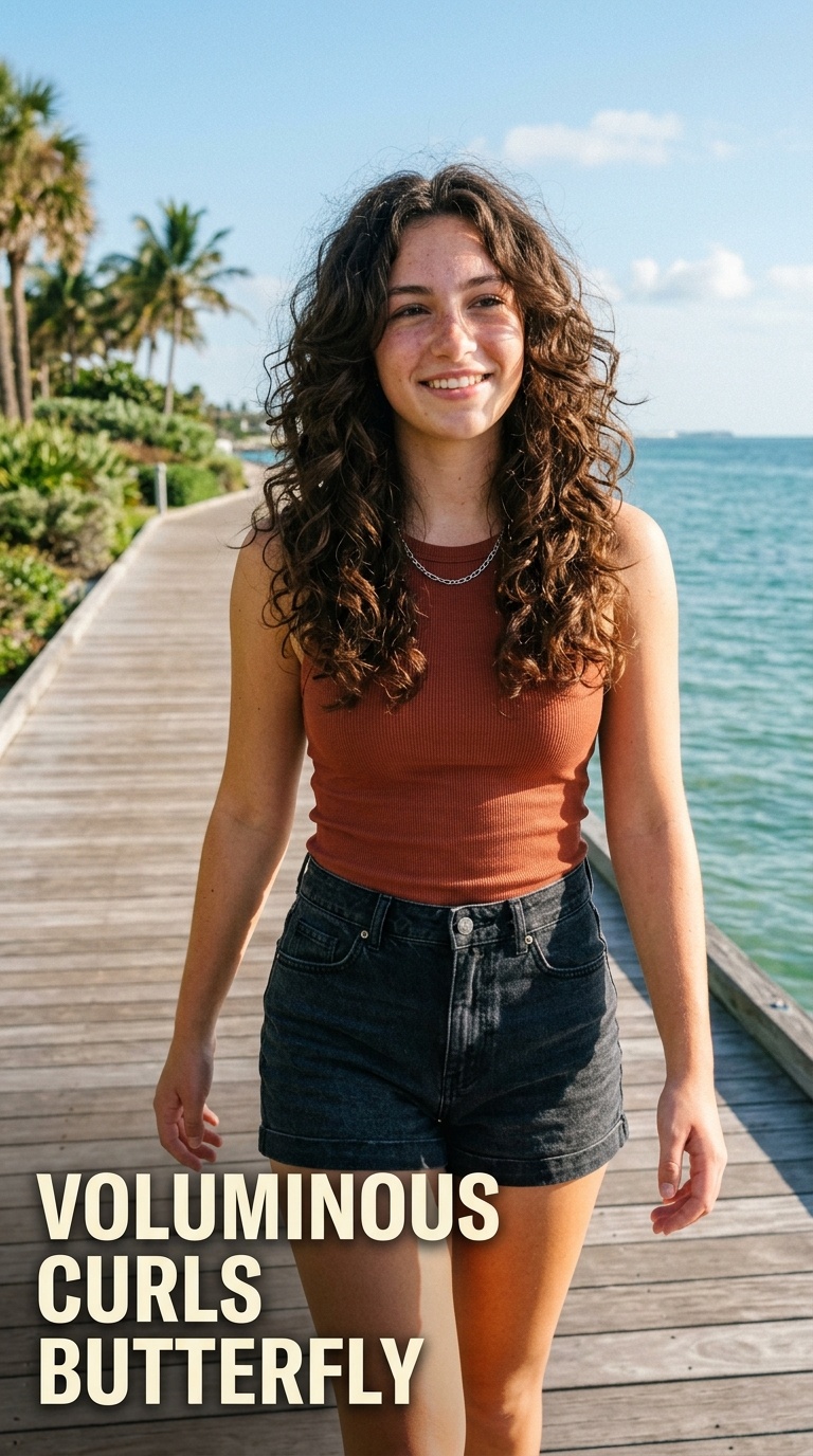 Voluminous Curls Butterfly
