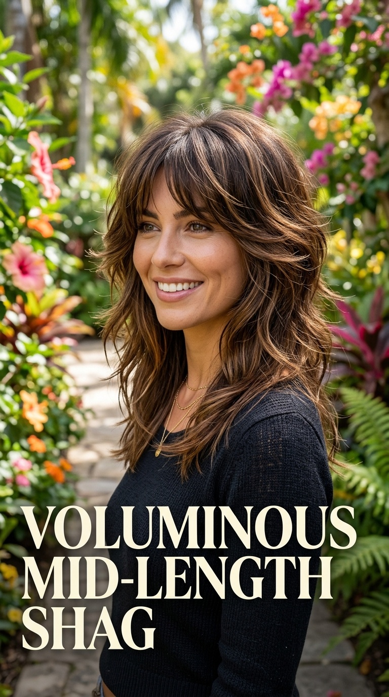 Voluminous Mid-Length Shag
