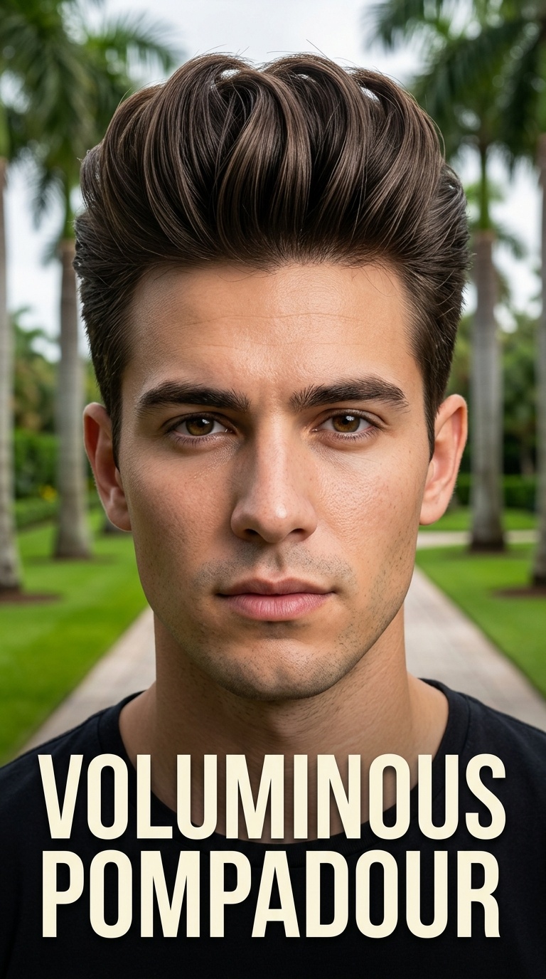 Voluminous Pompadour