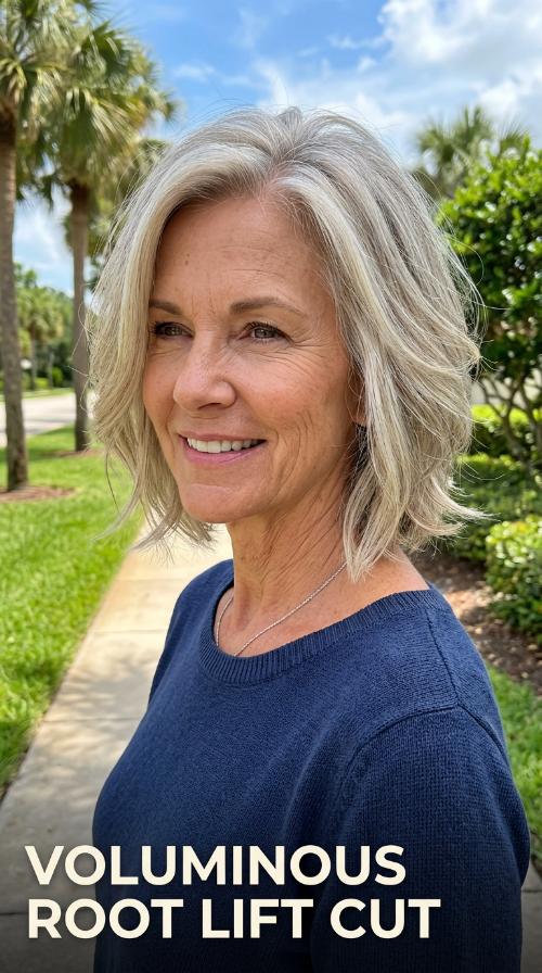Voluminous Root Lift Cut
