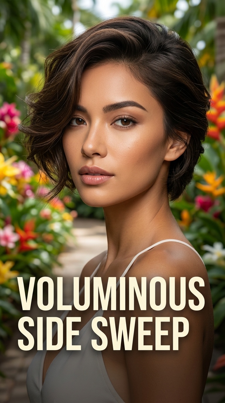 Voluminous Side Sweep