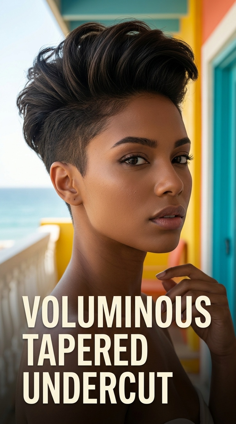 Voluminous Tapered Undercut