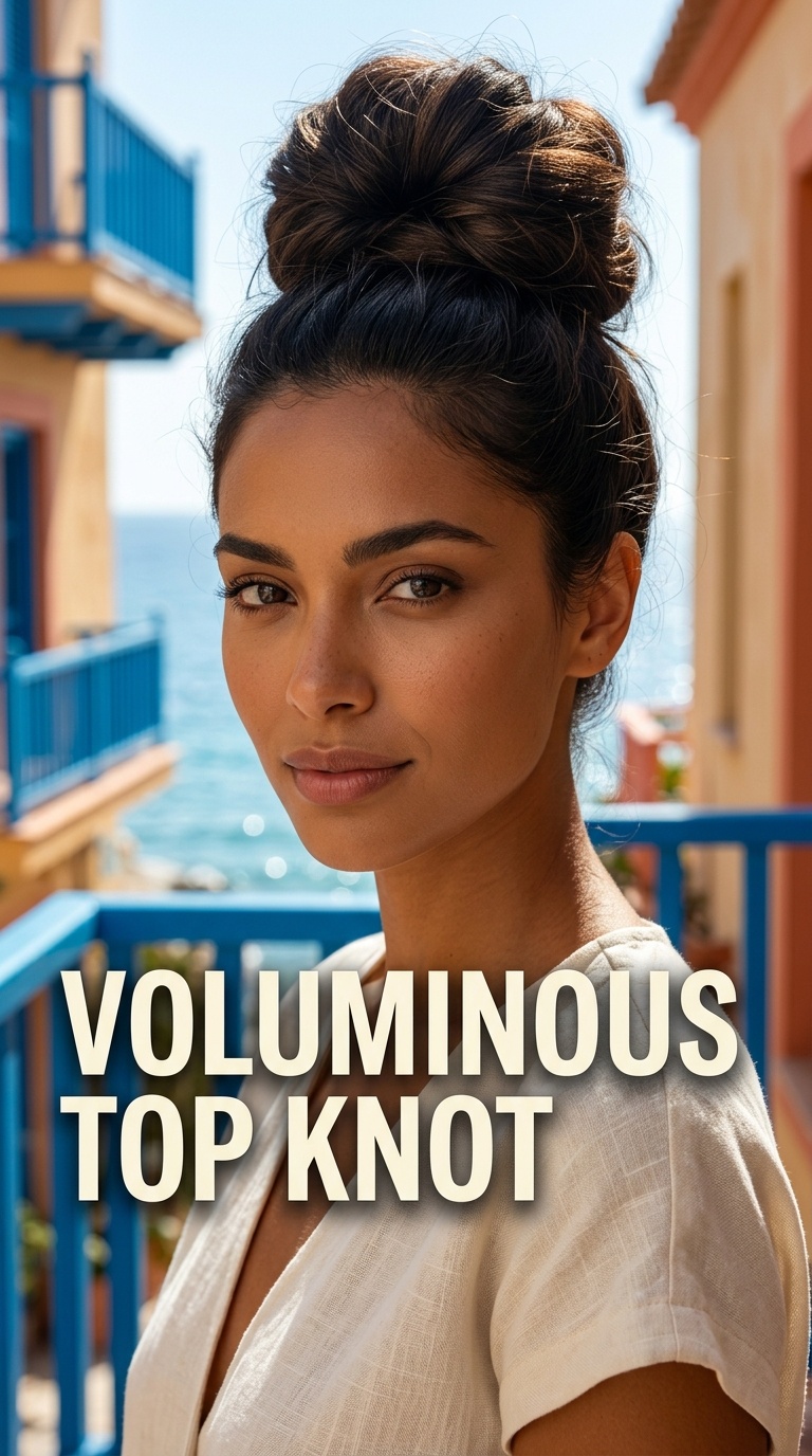 Voluminous Top Knot