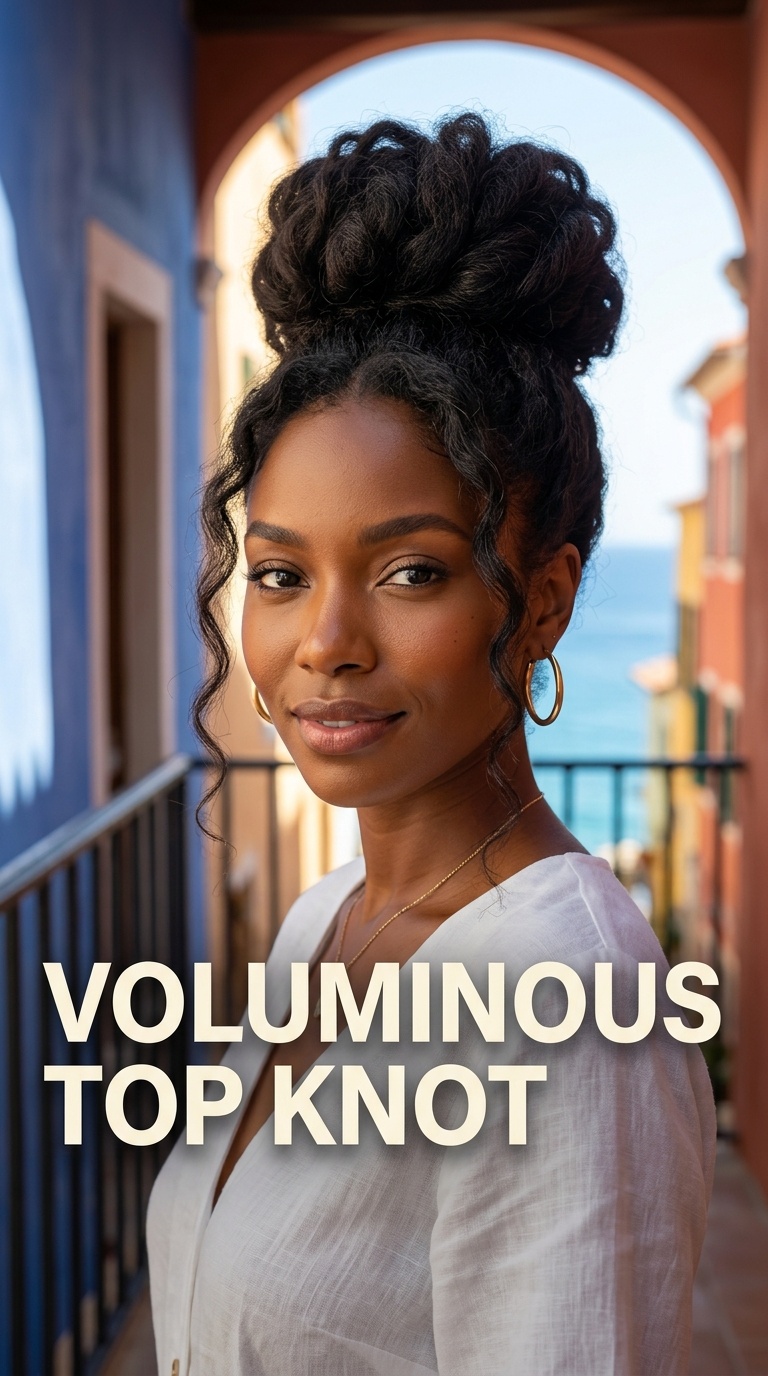 Voluminous Top Knot
