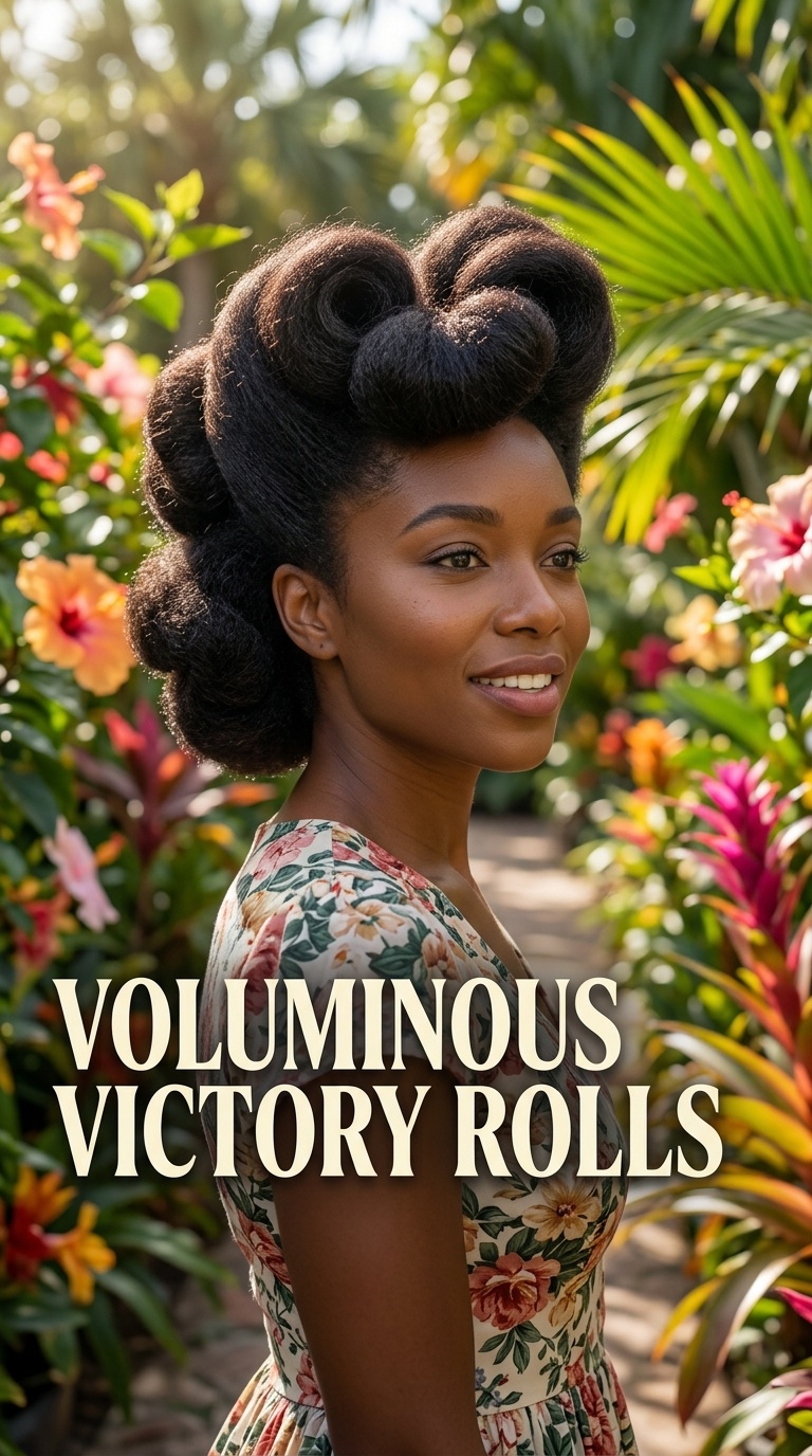 Voluminous Victory Rolls