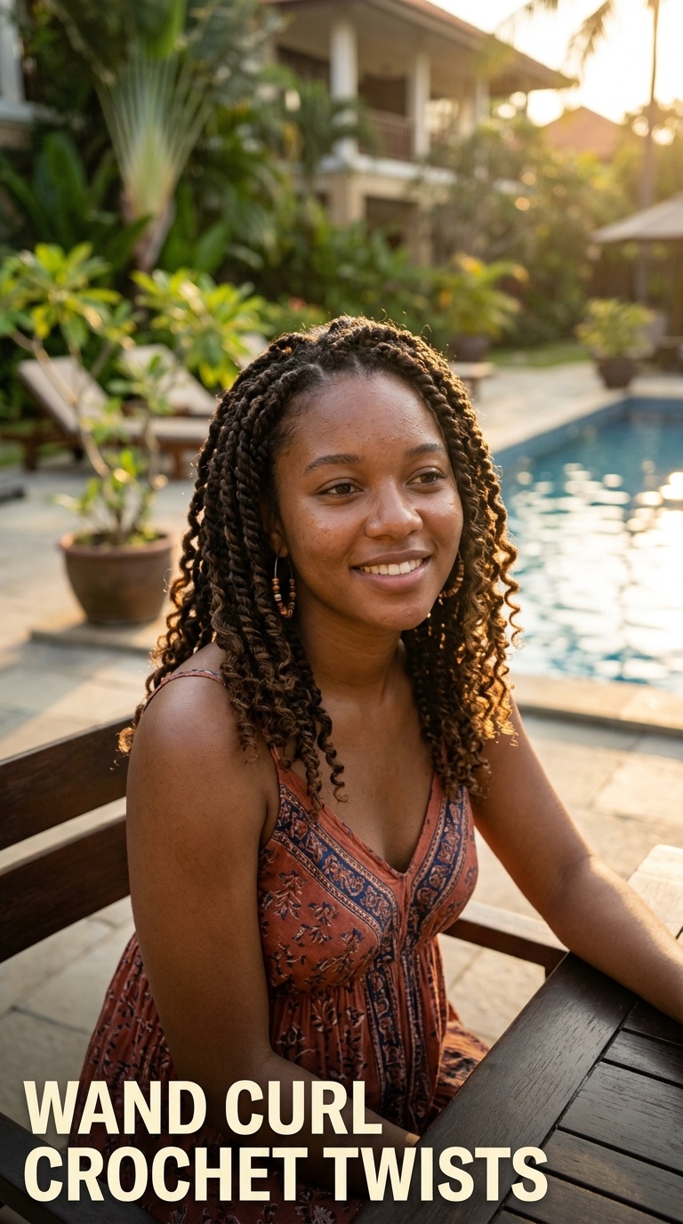 Wand Curl Crochet Twists