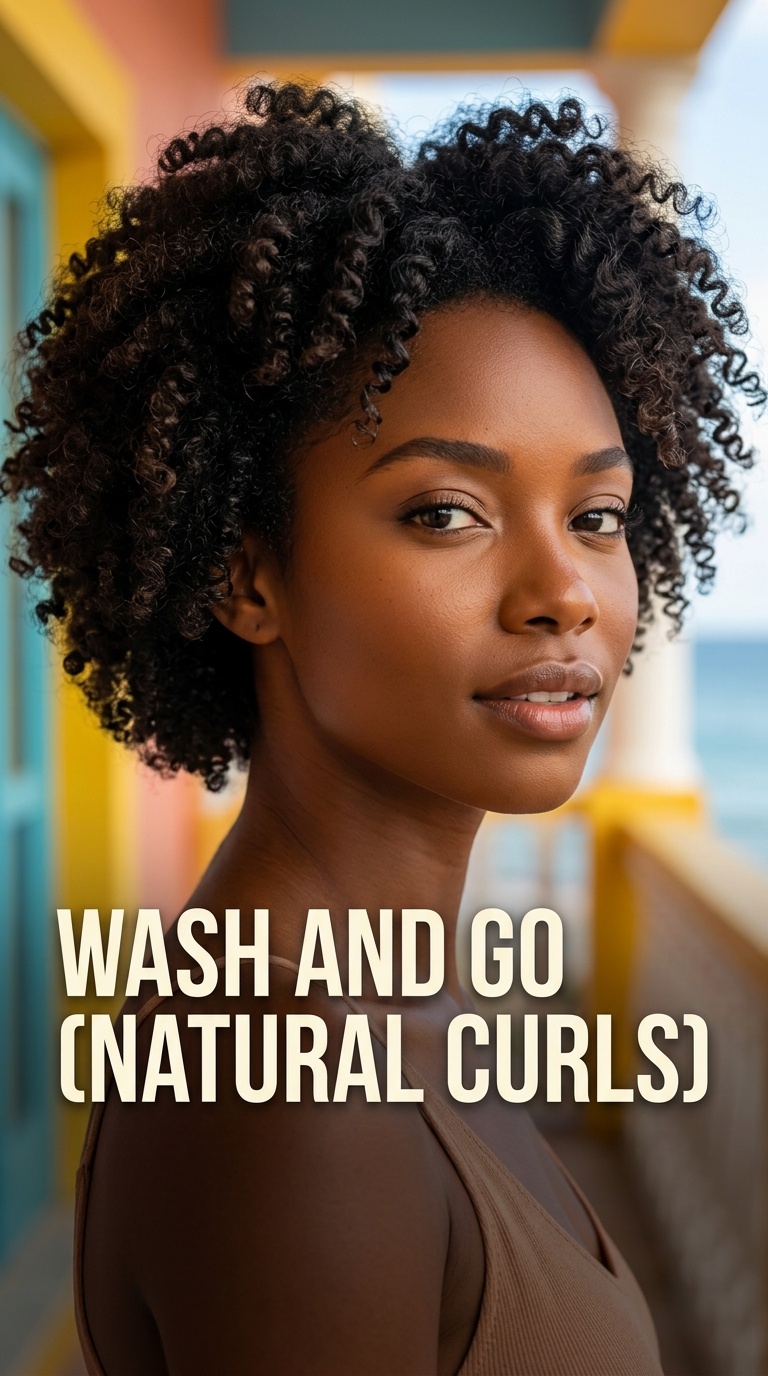 Wash and Go (Natural Curls)