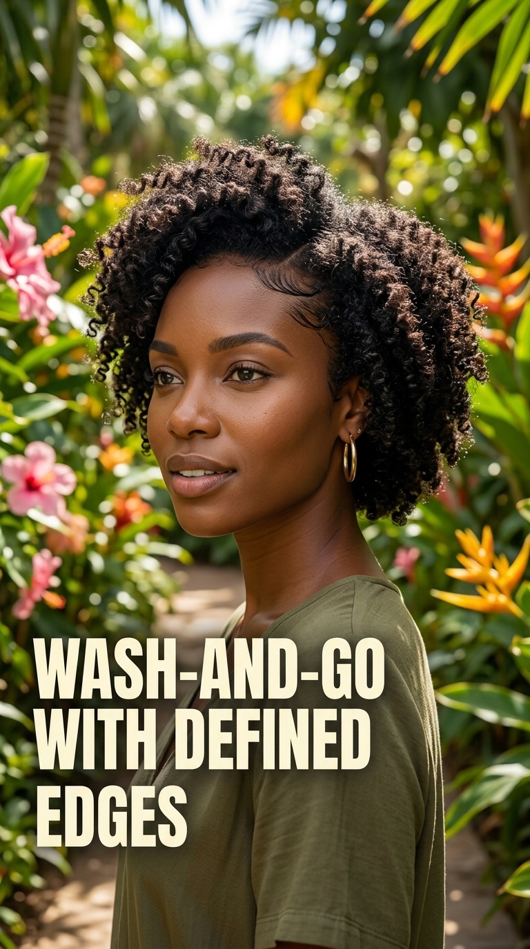 Wash-and-Go with Defined Edges